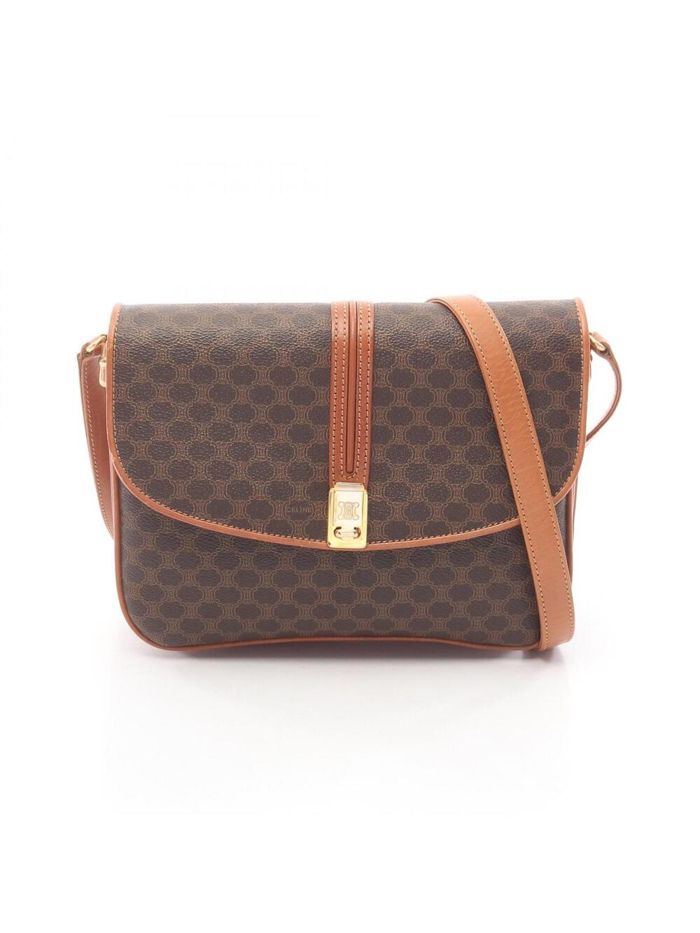 Celine Macadam Shoulder Bag Canvas #272949C51B